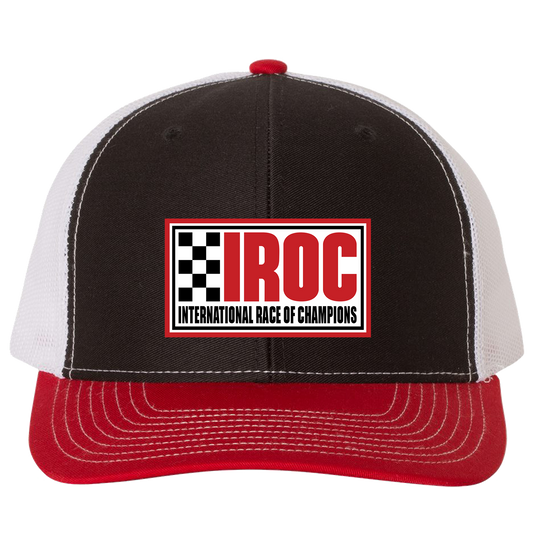 IROC Richardson Black/White/Red Snapback